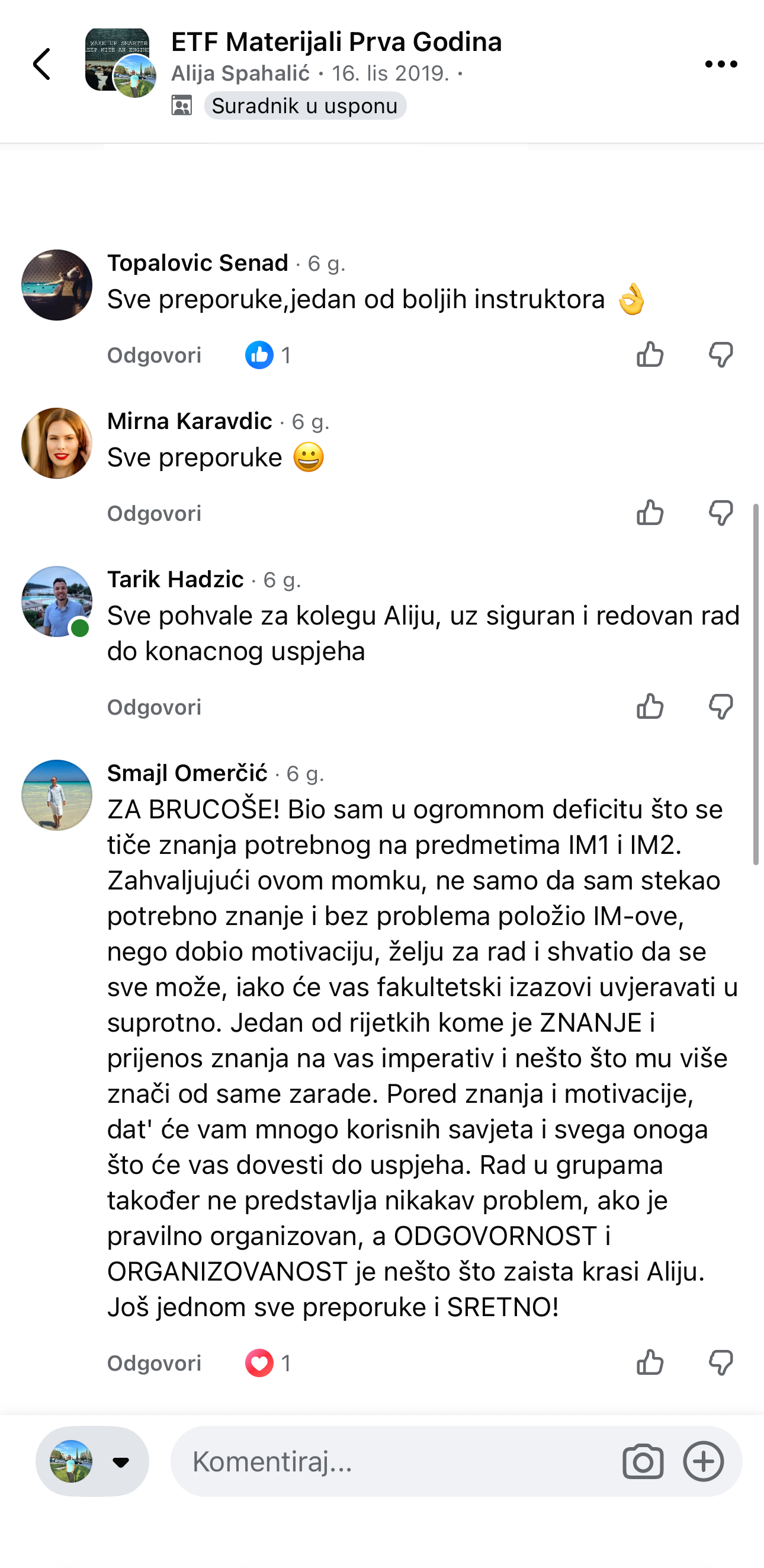 Screenshot recenzije 36, 2018/2019