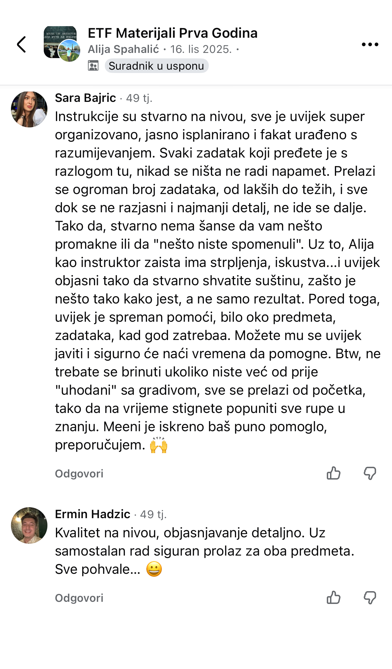 Screenshot recenzije 7, 2024/2025